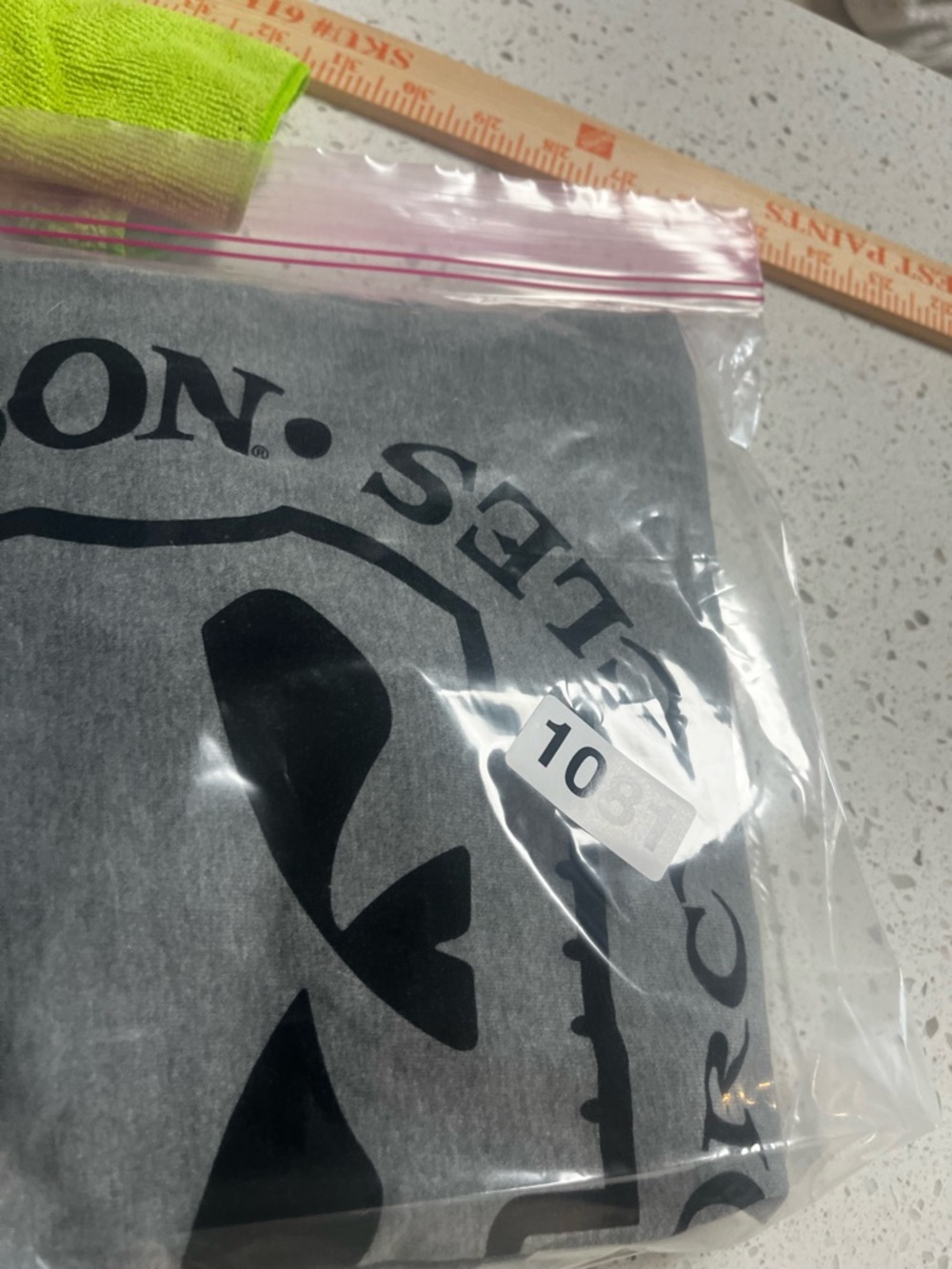 Harley-Davidson Gray Short Sleeve Skull Tee with Black Print - Picture 9 of 9